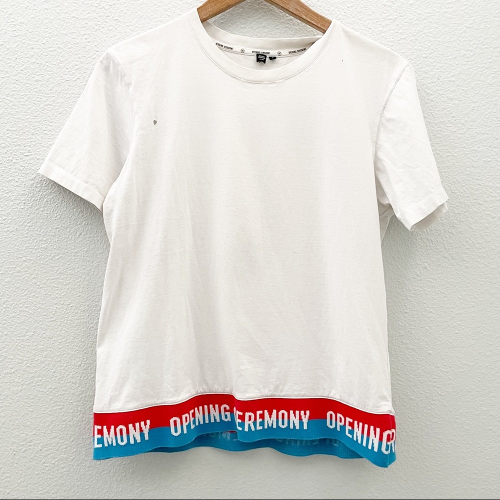 Opening Ceremony distressed tee size medium